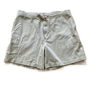 Ricki's Women's Utility Cargo Shorts Hiking Vintage Y2K Khaki Beige XL 34" Waist